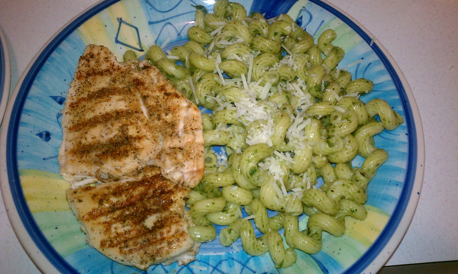 Noodles & Company Pesto Cavatappi » Persnickety Plates