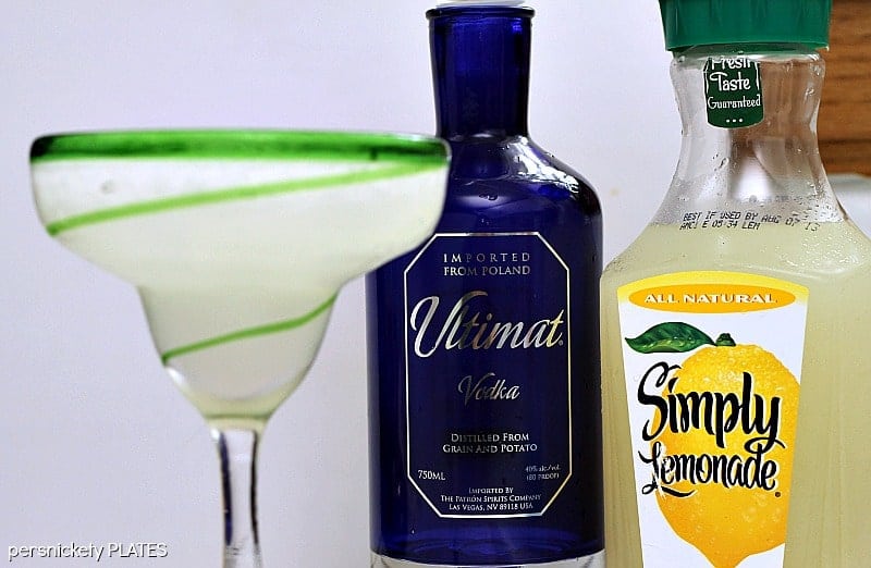Ultimate Lemonade - a slushy, boozy, drink full of vodka and lemonade that's perfect for summertime! 