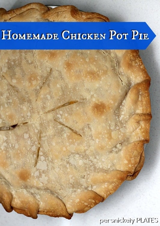 Semi-homemade Chicken Pot Pie 