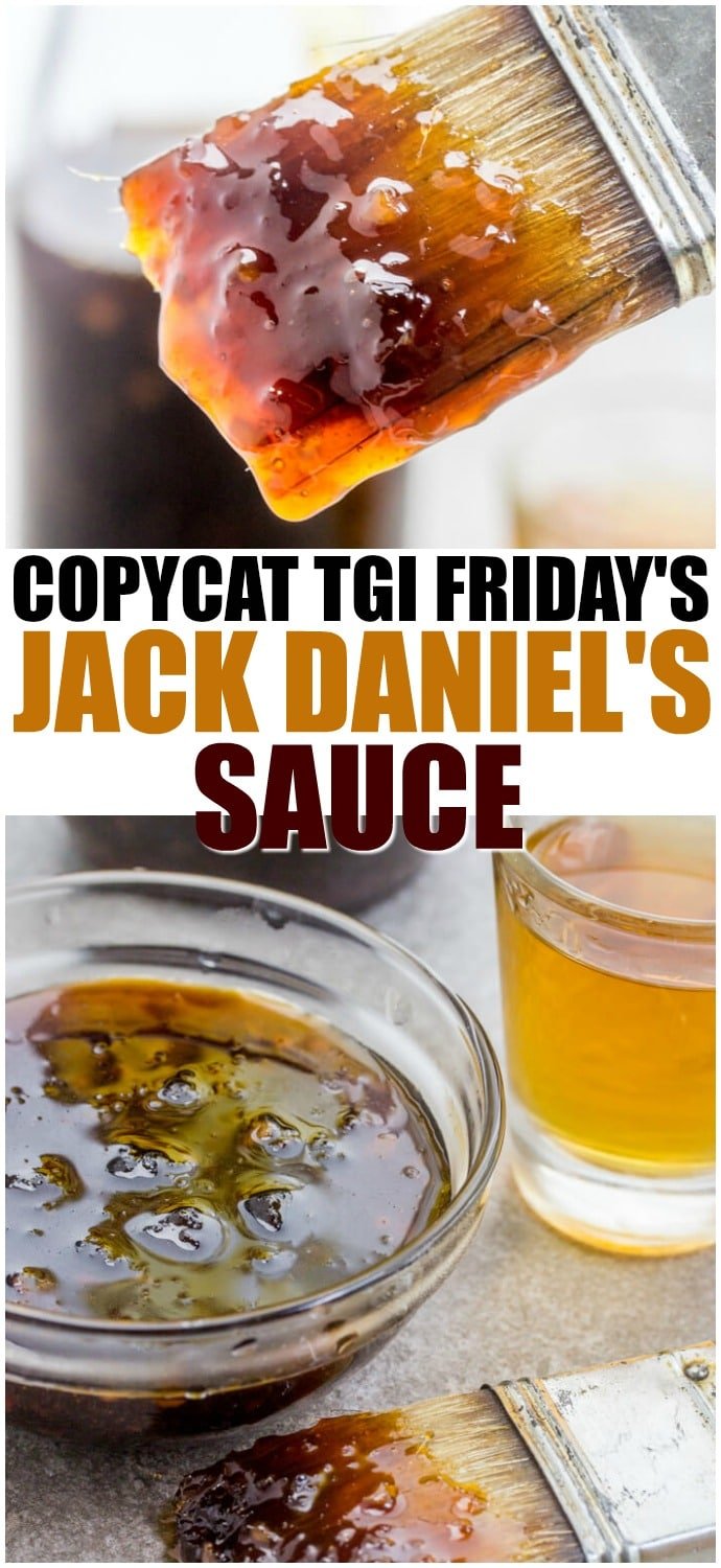 Copycat TGI Friday's Jack Daniel's Sauce - great on chicken, fish, veggies - the possibilities are endless! | www.persnicketyplates.com