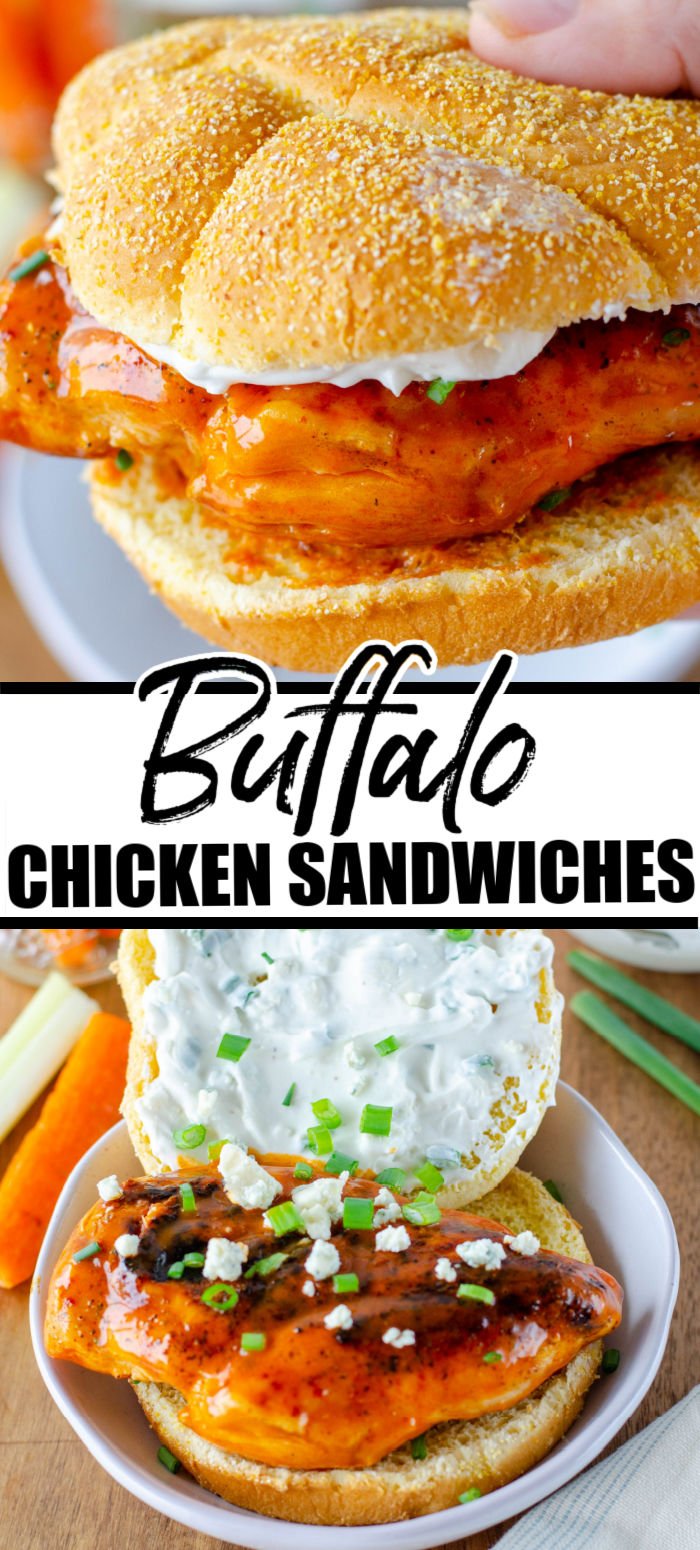 Spicy Buffalo Chicken Sandwiches