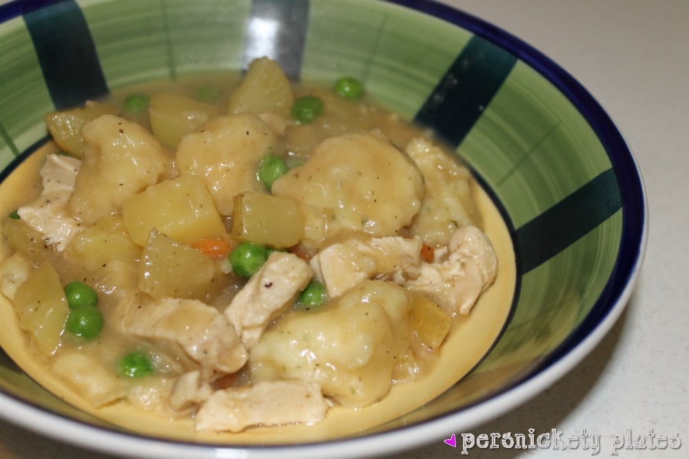 One pot Chicken & Dumplings - ultimate comfort food! | Persnickety Plates