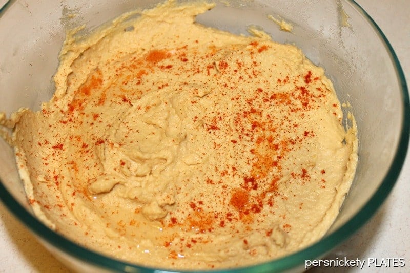 Homemade Hummus is so much better than store bought! And so easy to make | Persnickety Plates