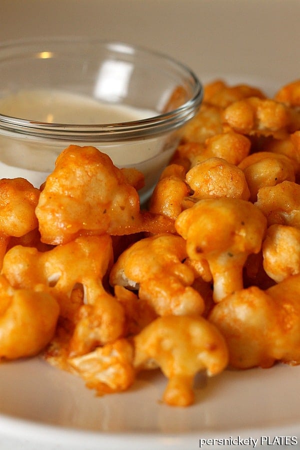 Buffalo Cauliflower Bites Persnickety Plates