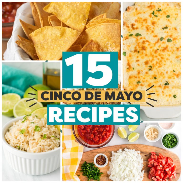 Easy Cinco de Mayo Recipes (Mexican inspired recipe collection)