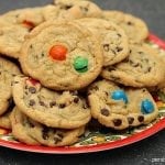 Peanut Butter M&M Pudding Cookies | Persnickety Plates