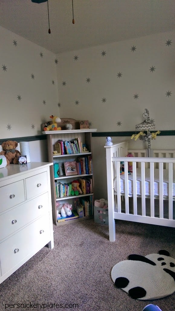 Baby Girl Room Reveal | Hemnes Dresser & Kendall Crib | Persnickety Plates