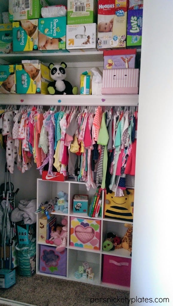 Baby Girl Room Reveal | Closet Organization | Persnickety Plates