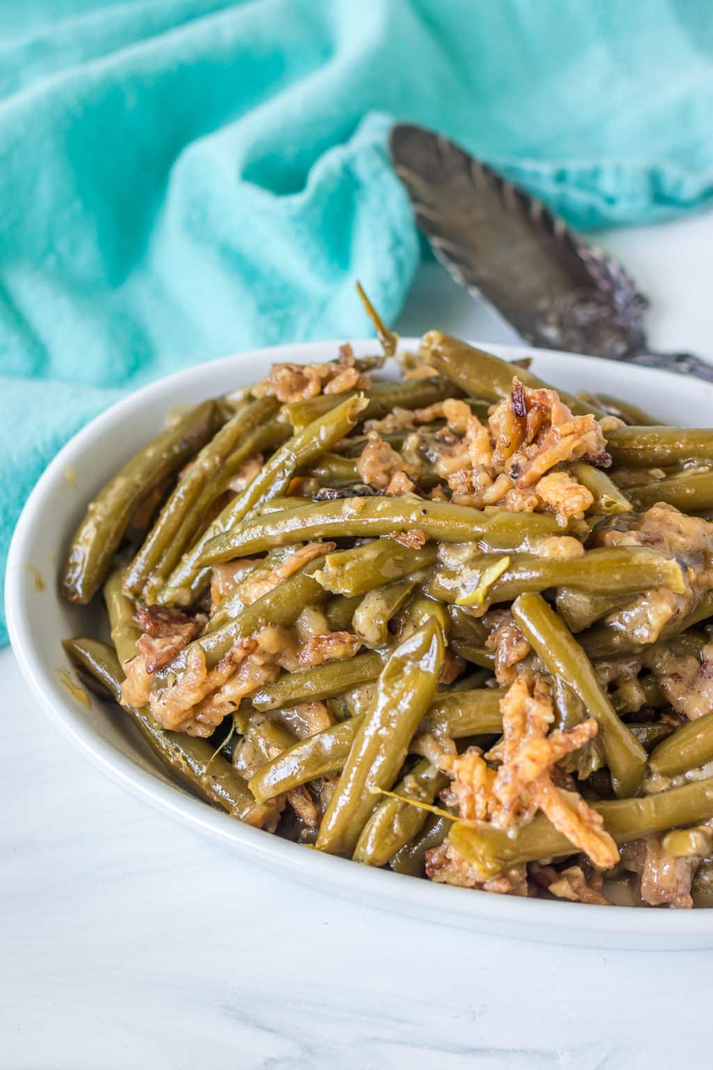 Slow Cooker Green Bean Casserole (without canned soup!)