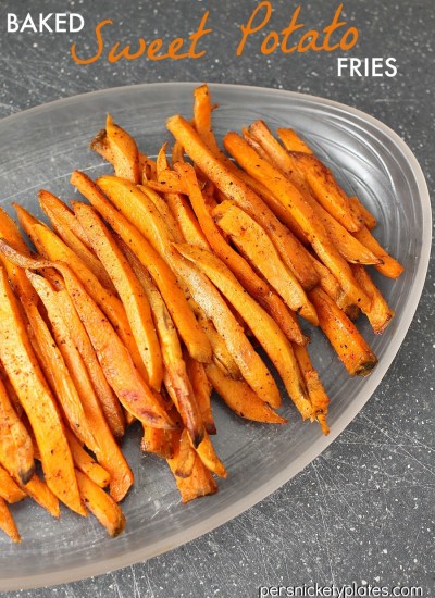 Baked Sweet Potato Fries | Persnickety Plates
