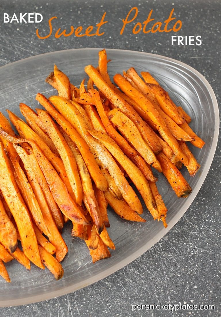 The BEST Oven Baked Sweet Potato Fries