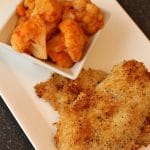 Panko Crusted Chicken with Buffalo Cauliflower | Persnickety Plates