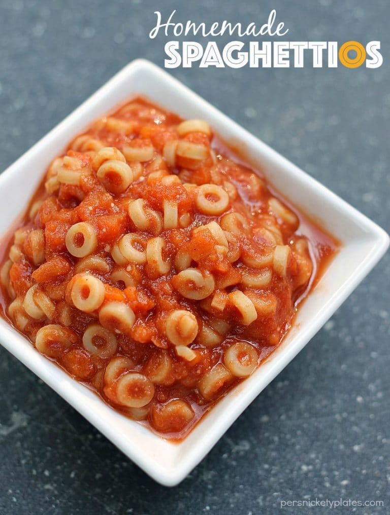 Homemade Spaghettios and Lunchbox Ideas