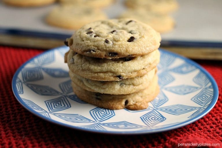 Soft Baked Peanut Butter & Chocolate Chip Cookies