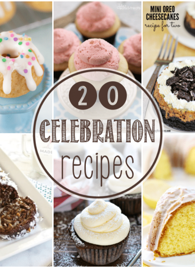 If you're planning a party anytime in the near future, you'll want to check out these 20 recipes for treats and drinks perfect for a celebration. | Persnickety Plates