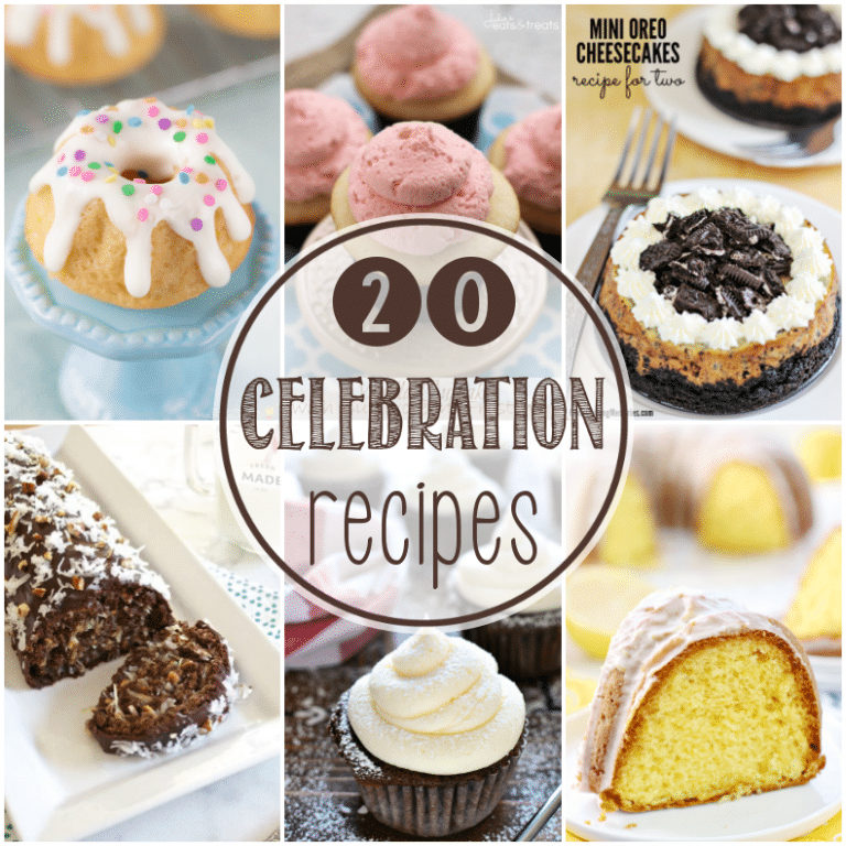 20 Sweet Recipes Fit for a Celebration!