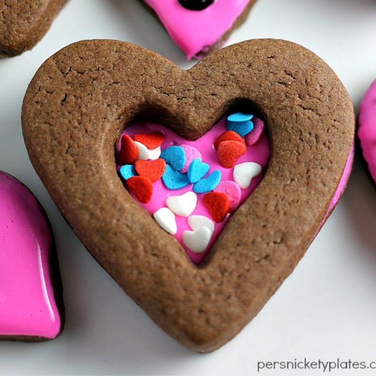 Chocolate Frosted Valentine Cookies