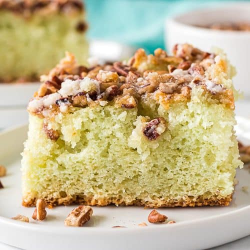 Pistachio Pudding Poke Cake