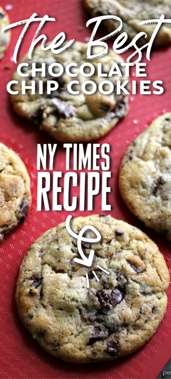 NY Times Chocolate Chip Cookies - practice your patience with these cookies since the dough needs to chill for at least 24 hours but they're worth the wait! | Persnickety Plates