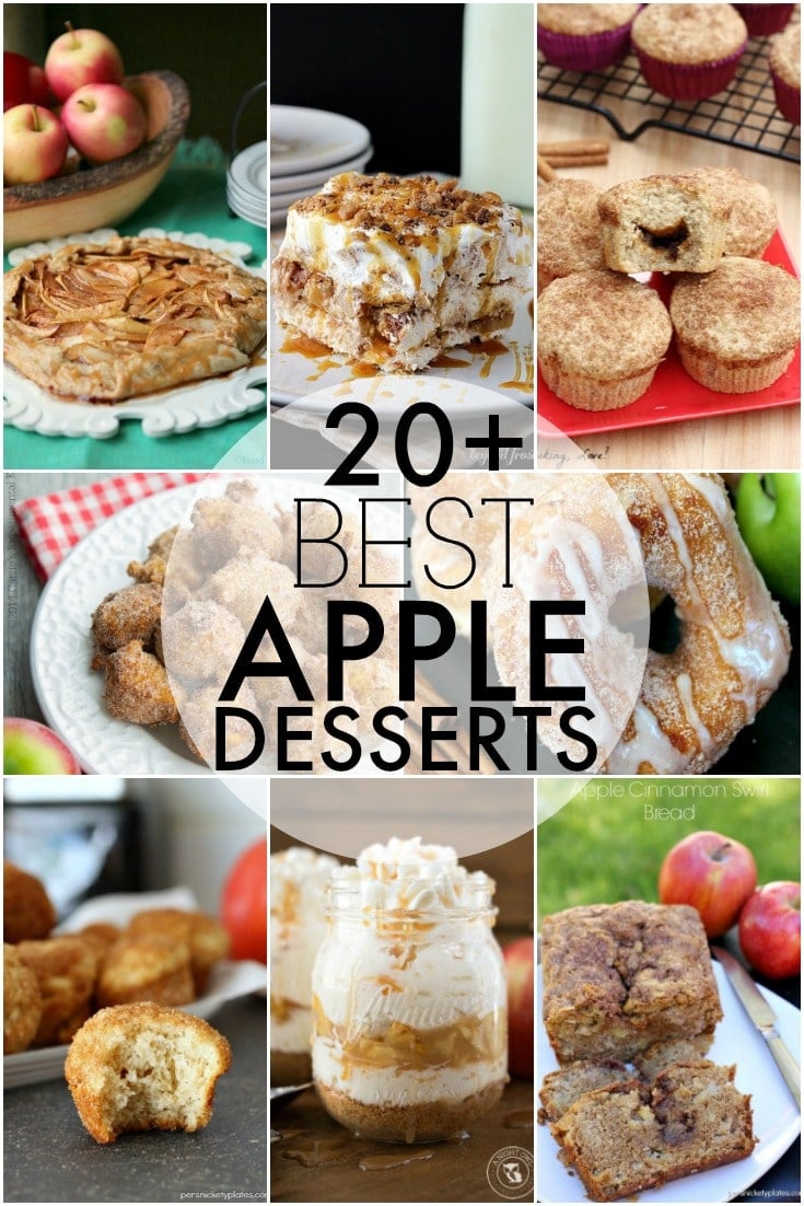 Over 20 of the BEST apple desserts to kick off the upcoming fall season! | Persnickety Plates