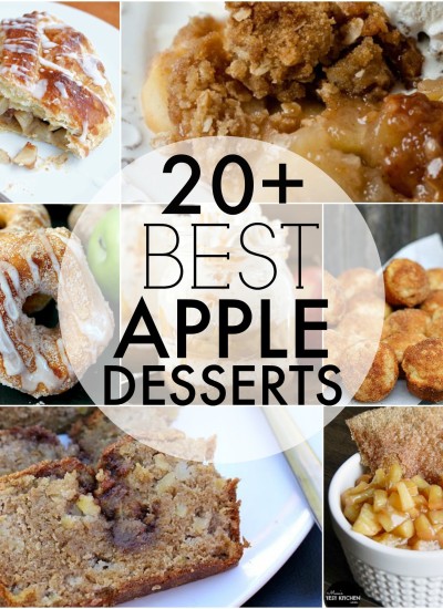 Over 20 of the BEST apple desserts to kick off the upcoming fall season! | Persnickety Plates