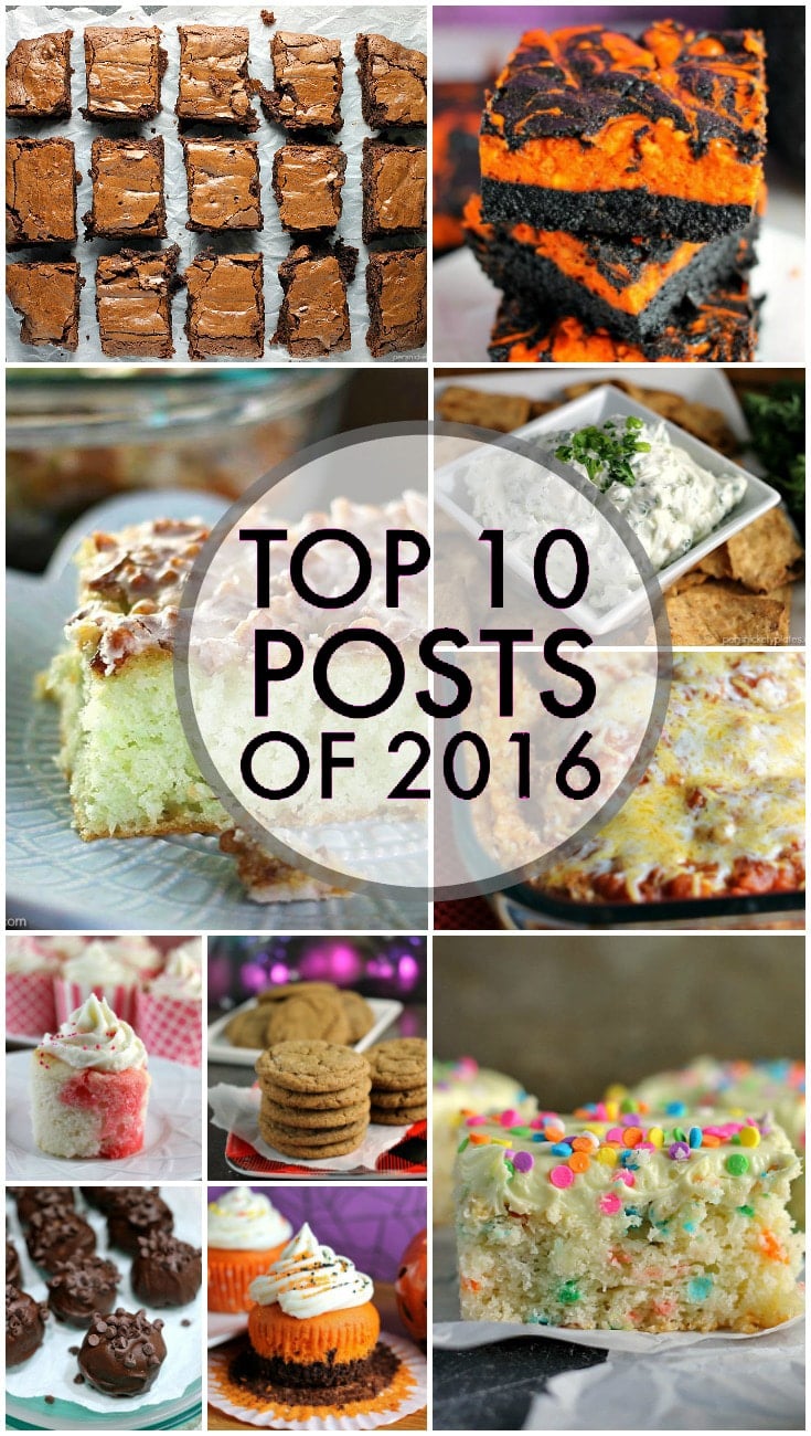 The top 10 posts of 2016 on Persnickety Plates! The most popular, most viewed, YOUR favorites. | www.persnicketyplates.com