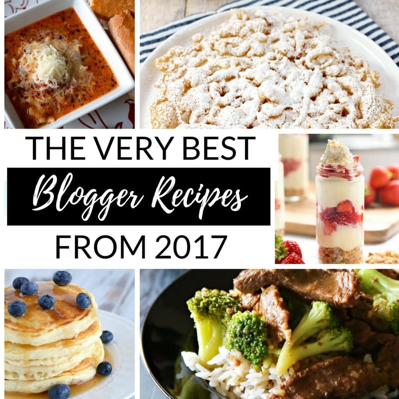 2017 bloggers best recipes
