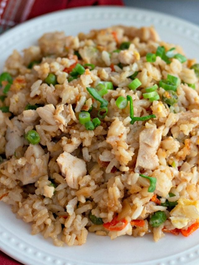 Easy Chicken Fried Rice Story