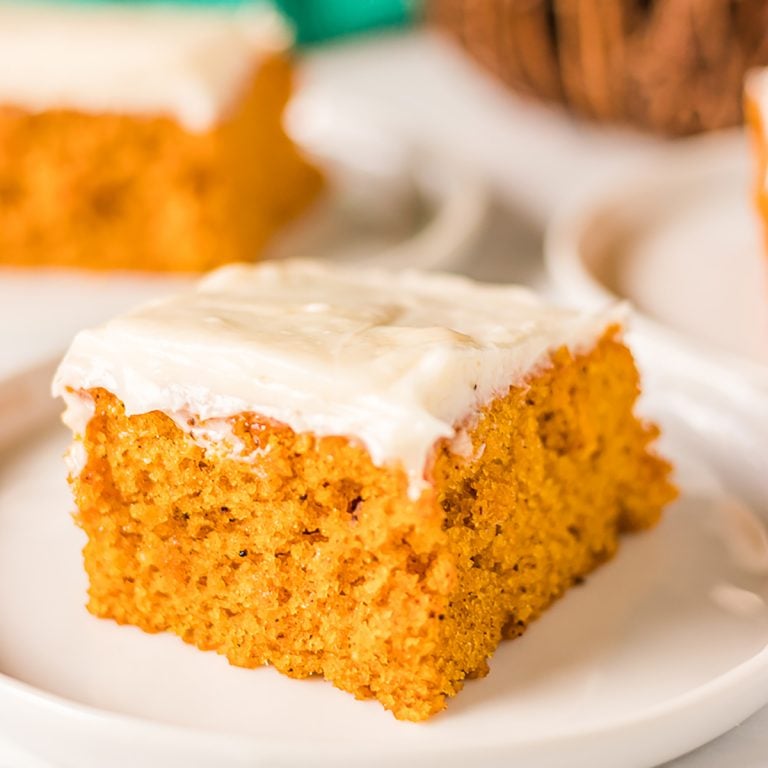 EASIEST Pumpkin Bars with Cream Cheese Frosting