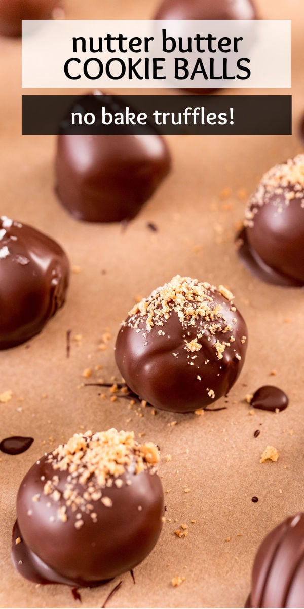 Nutter Butter Balls (or truffles, if you're feeling classy) have just FIVE simple ingredients. They are no-bake, delicious, and perfect for the holidays! | www.persnicketyplates.com