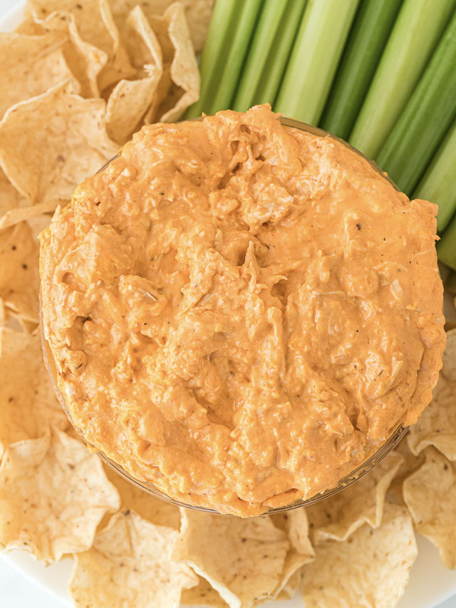 Slow Cooker Buffalo Chicken Dip