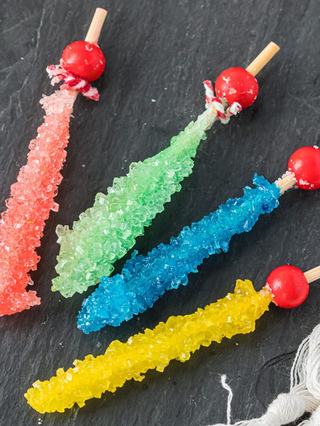 Homemade Rock Candy Story