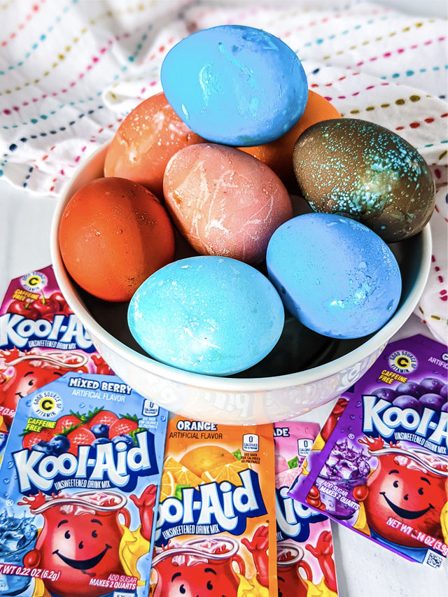 Kool-Aid Easter Eggs