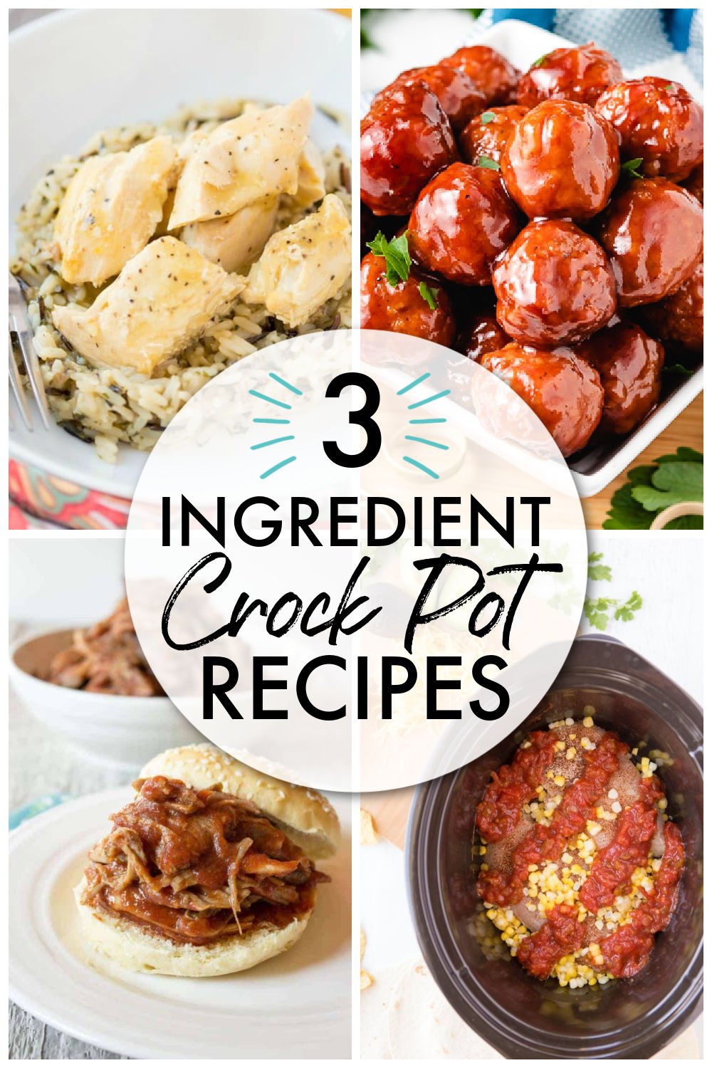 I have gathered up some of the most delicious 3 ingredient crock pot recipes for you to whip up without much effort at all. | www.persnicketyplates.com