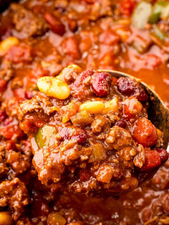 Slow Cooker Chili Recipe Story