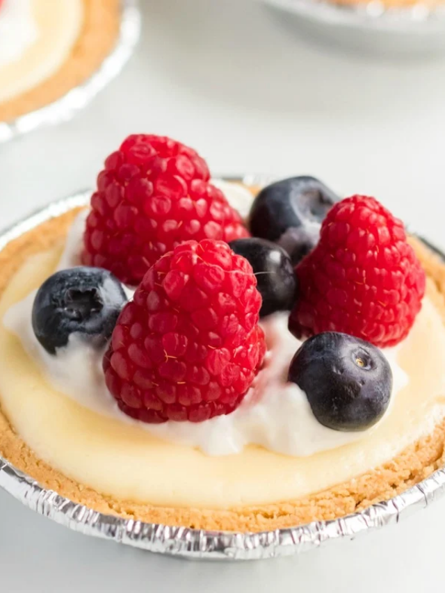 3-Step Mini Cheesecakes Story Cover Image