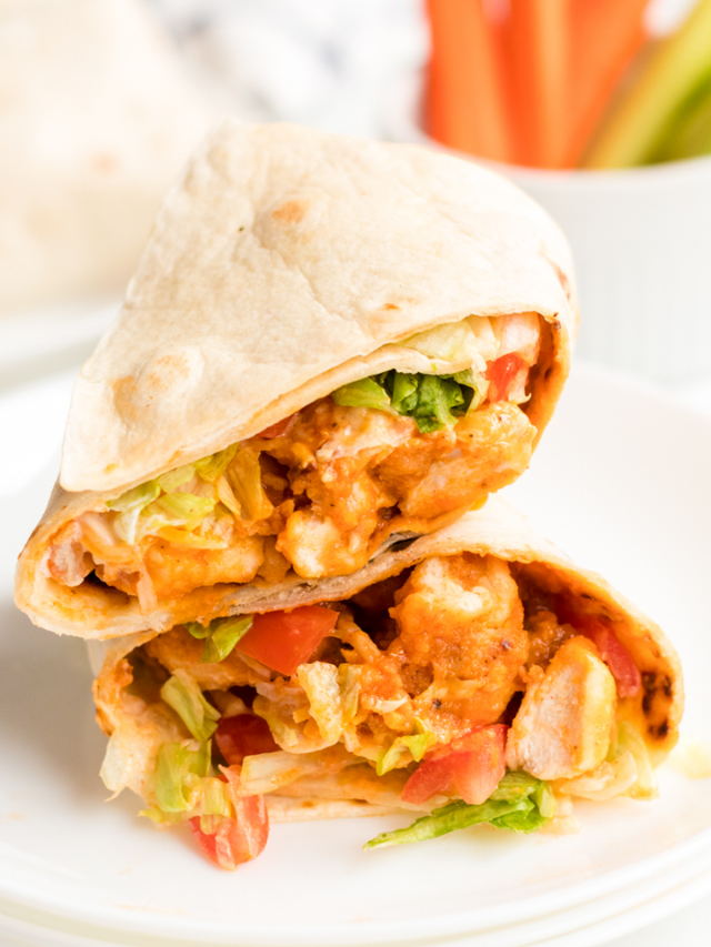 Buffalo Ranch Chicken Wrap Story Cover Image