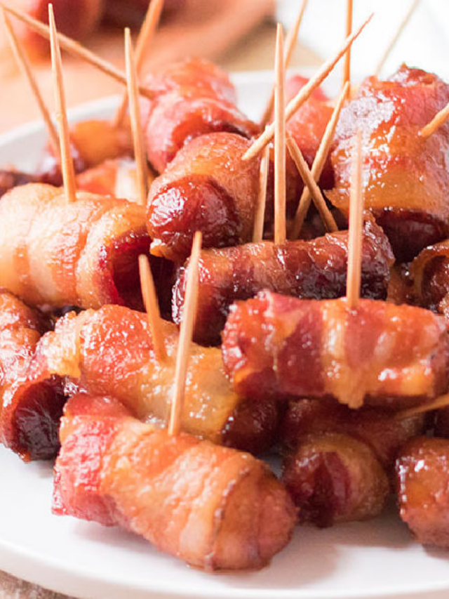 Slow Cooker Bacon Wrapped Little Smokies Story