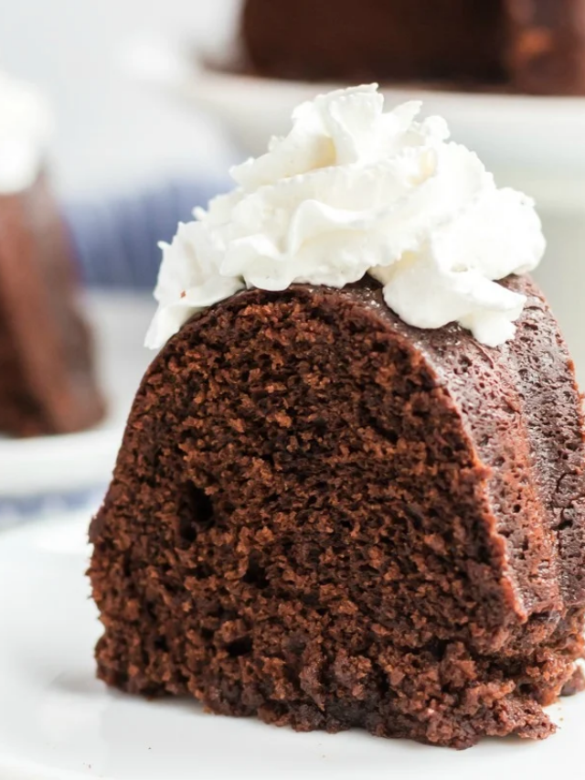 Sour Cream Chocolate Bundt Cake Story