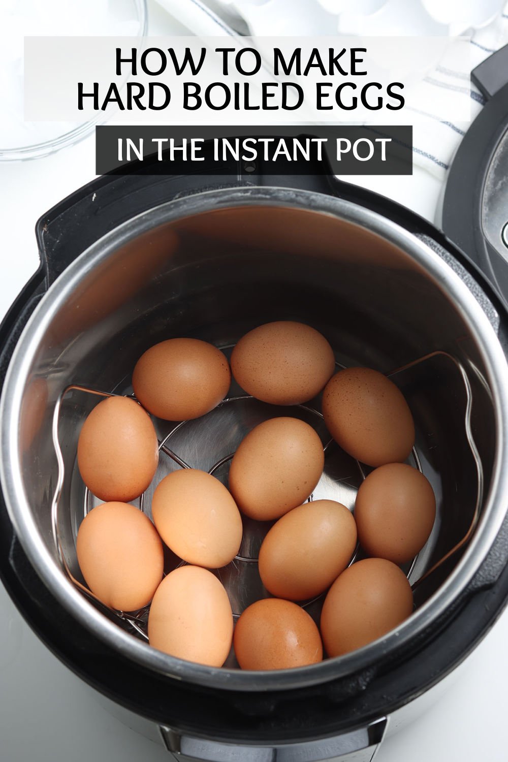 Boiled eggs in the Instant Pot? Say what? Trust me. I was just as skeptical as you probably are. But after making boiled eggs in the Instant Pot, I'm convinced it is the easiest method. The Instant Pot cooks eggs perfectly every. Single. Time. And trust me when I say I have tried A LOT of methods for boiling eggs. | www.persnicketyplates.com