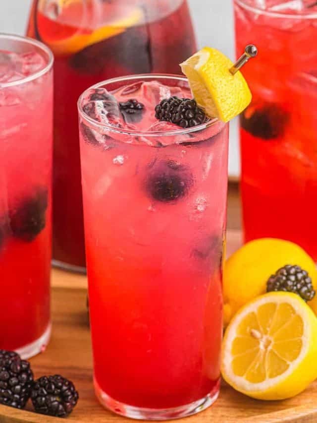 Refreshing Blackberry Lemonade