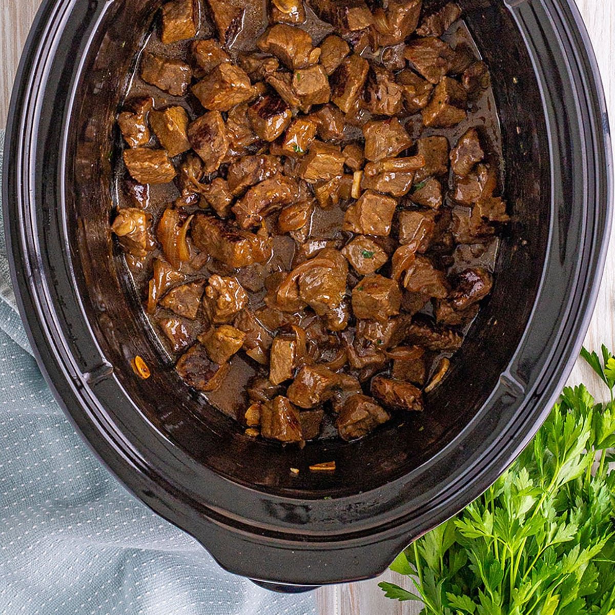Crock Pot Round Steak Dinner - Recipes That Crock!