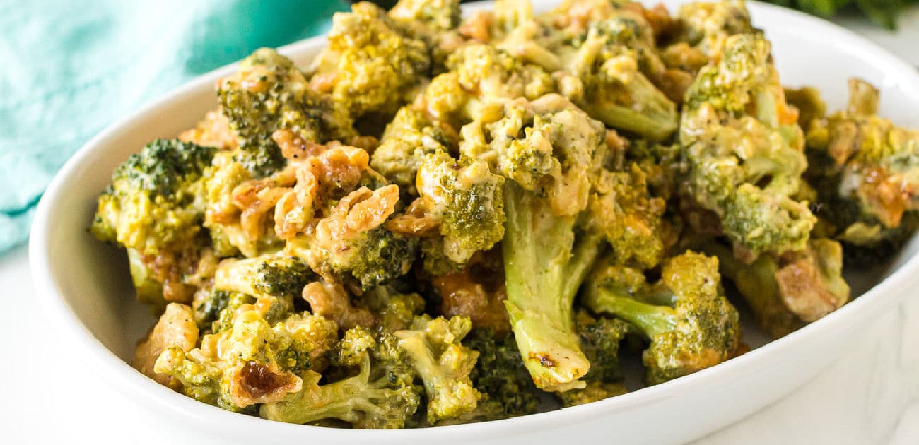 Slow Cooker Cheesy Broccoli Casserole