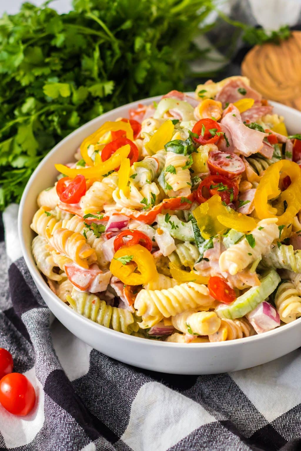 Hoagie Salad: Italian Sub Pasta Salad