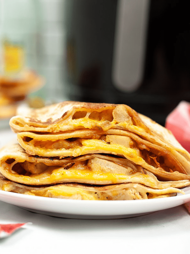air fryer quesadilla