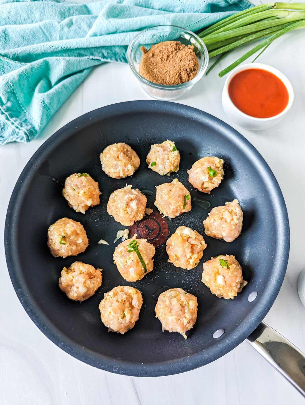 Easy Slow Cooker Firecracker Chicken Meatballs