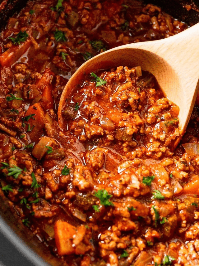 Slow Cooker Spaghetti Sauce