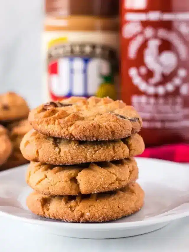 Easy Spicy Peanut Butter Cookies