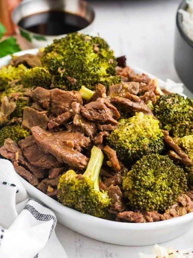 Delicious Crockpot Beef and Broccoli Dinner