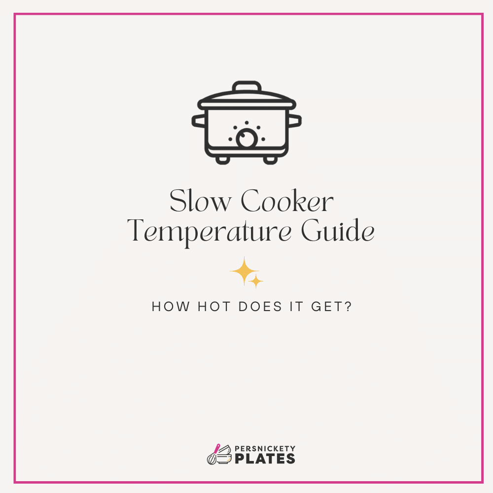 slow cooker temperature guide.